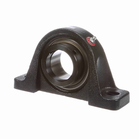 Browning Mounted Cast Iron Two Bolt Low Base Pillow Block Ball Bearing - 52100 Bearing Steel - Eccentric Lock VPLE-132S